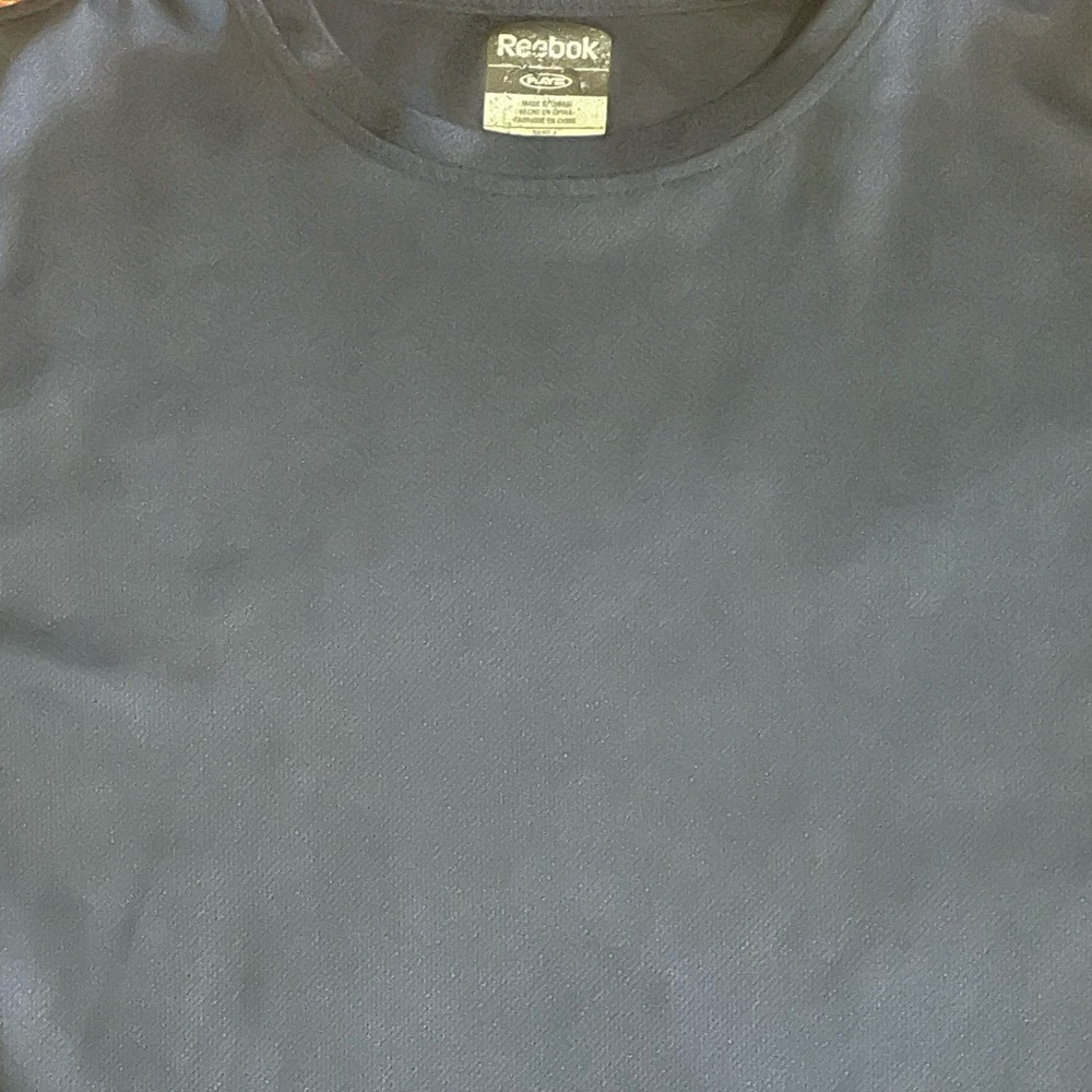 Men's Reebok Navy Blue Short Sleeve Tee